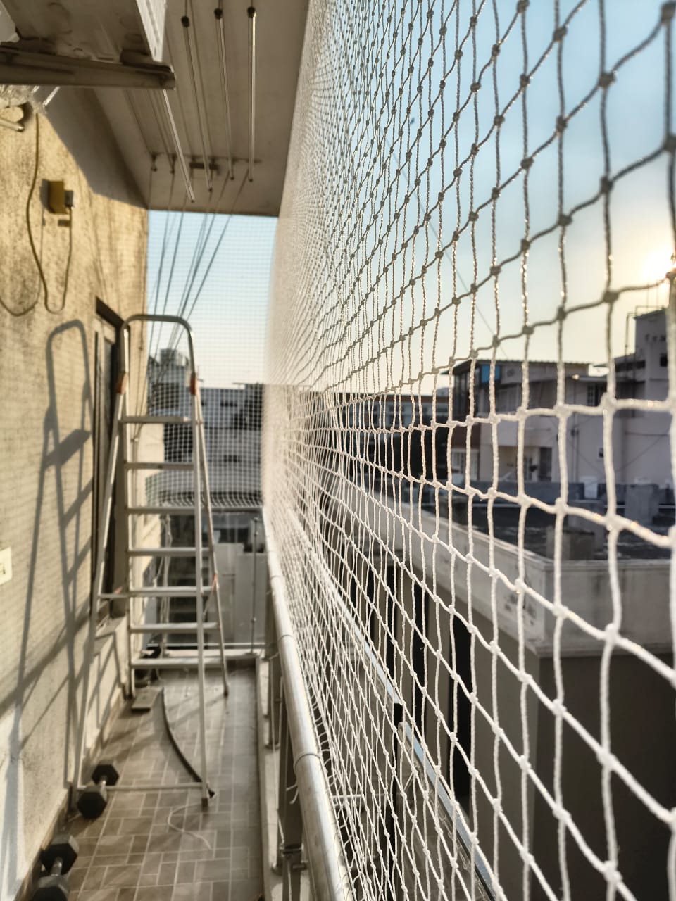 Balcony Net Installation Cost installation for balconies by Gaara Safety Nets in Bengaluru
