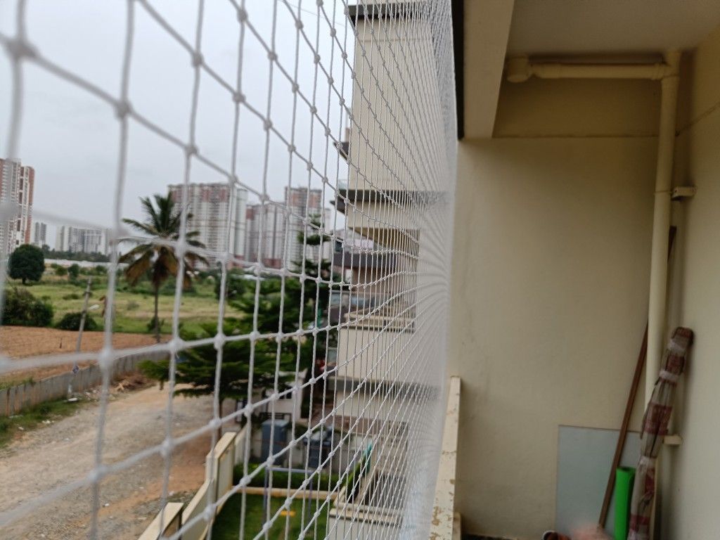 Gaara Balcony Nets balcony safety nets and pigeon net installation in Devanahalli, Bengaluru