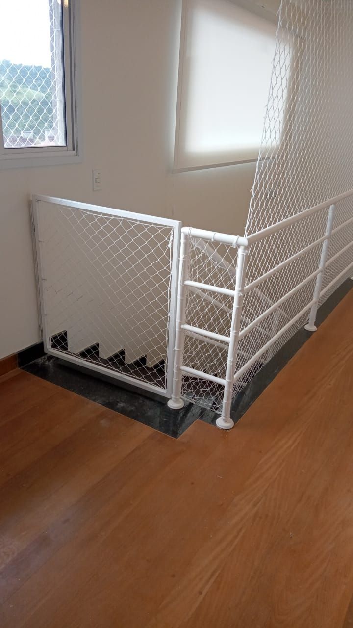 Staircase safety netting for suitable open stairways and railing gaps in Bengaluru by Gaara Safety Nets