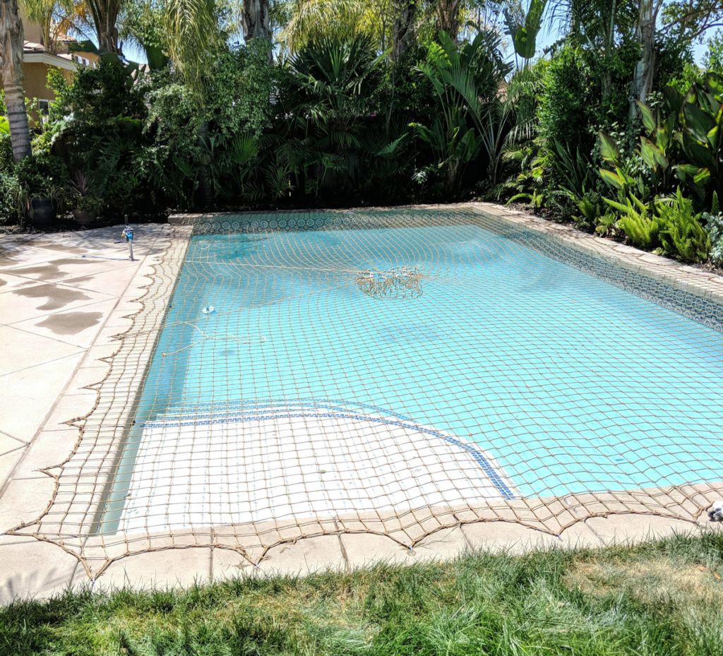 Swimming pool safety netting options for suitable pool areas in Bengaluru by Gaara Safety Nets